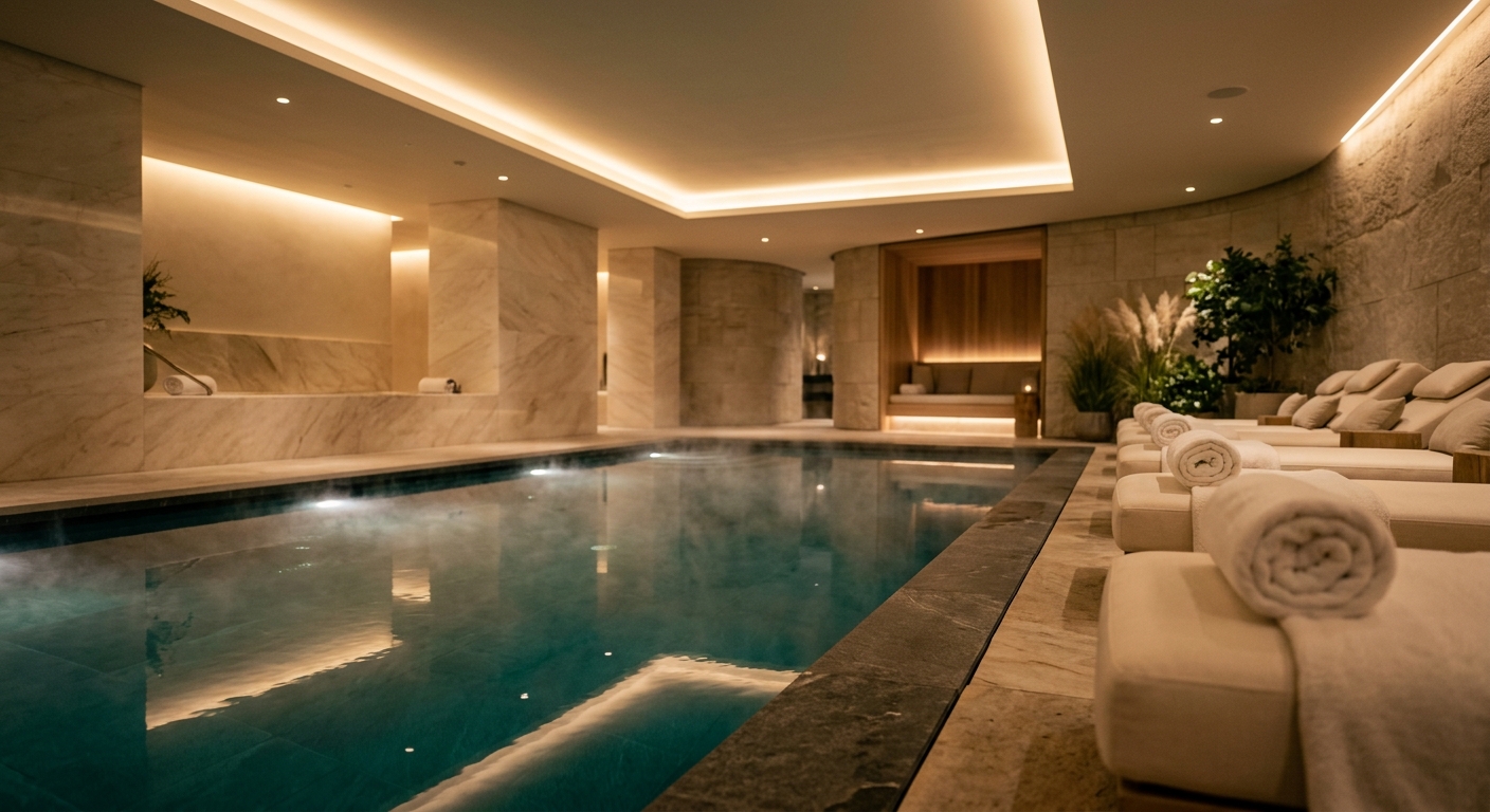 Arany Spa Vienna luxury wellness pool and relaxation area inside Park Hyatt Vienna